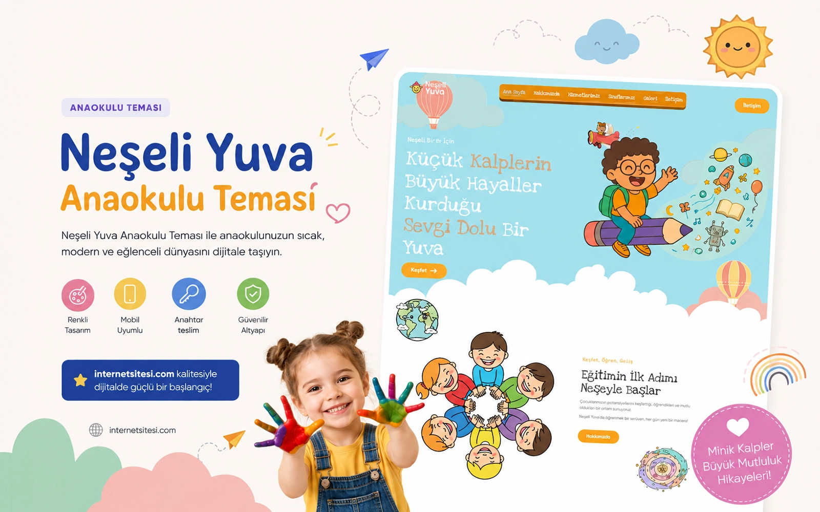 Neşeli Yuva Anaokulu Sitesi